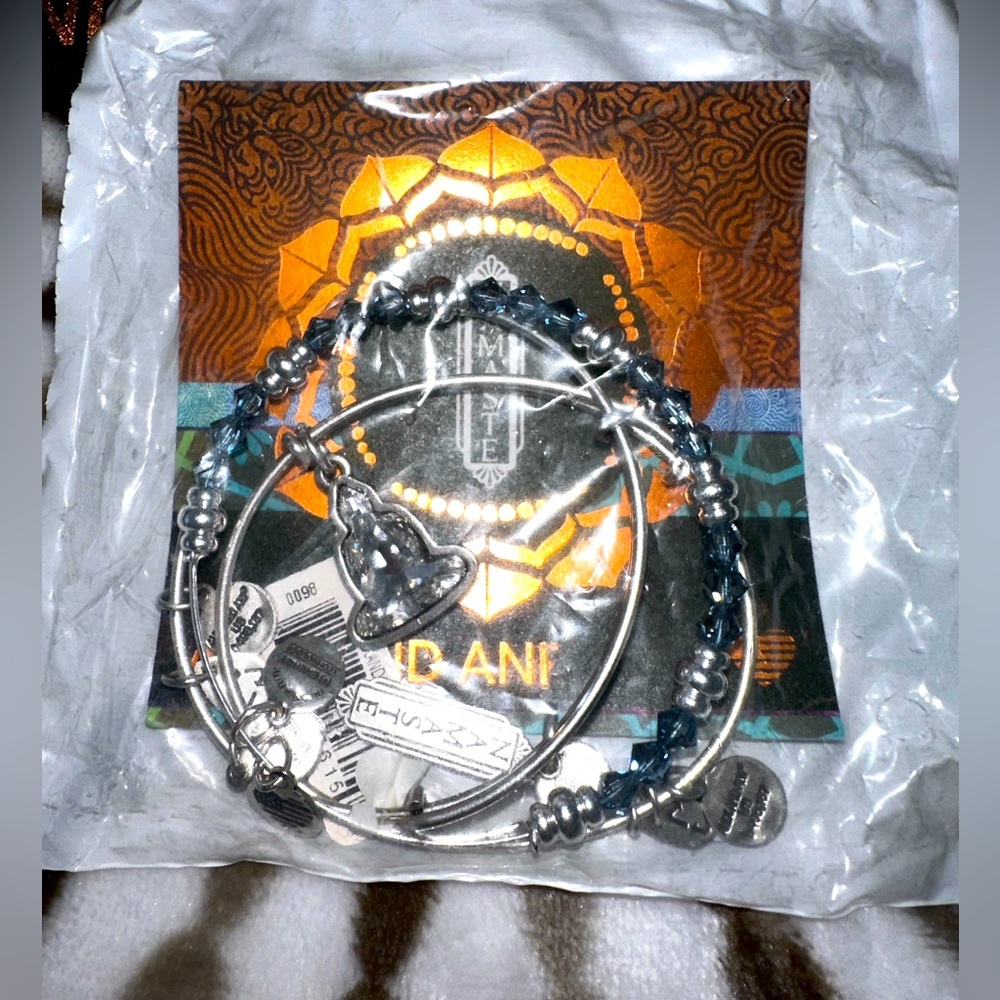 Alex and Ani Crystal Infusion Bracelet Set